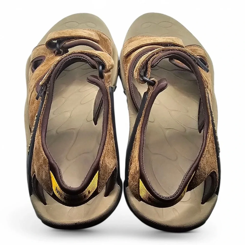 Merrell Kahuna Sandal Brown Adjustable Outdoor Sports‎ Vibram Soles Mens Size 13